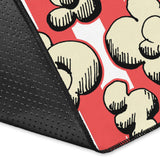 Popcorn Pattern Print Design 05 Area Rug