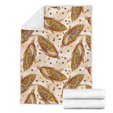 Corn Pattern Print Design 03 Premium Blanket