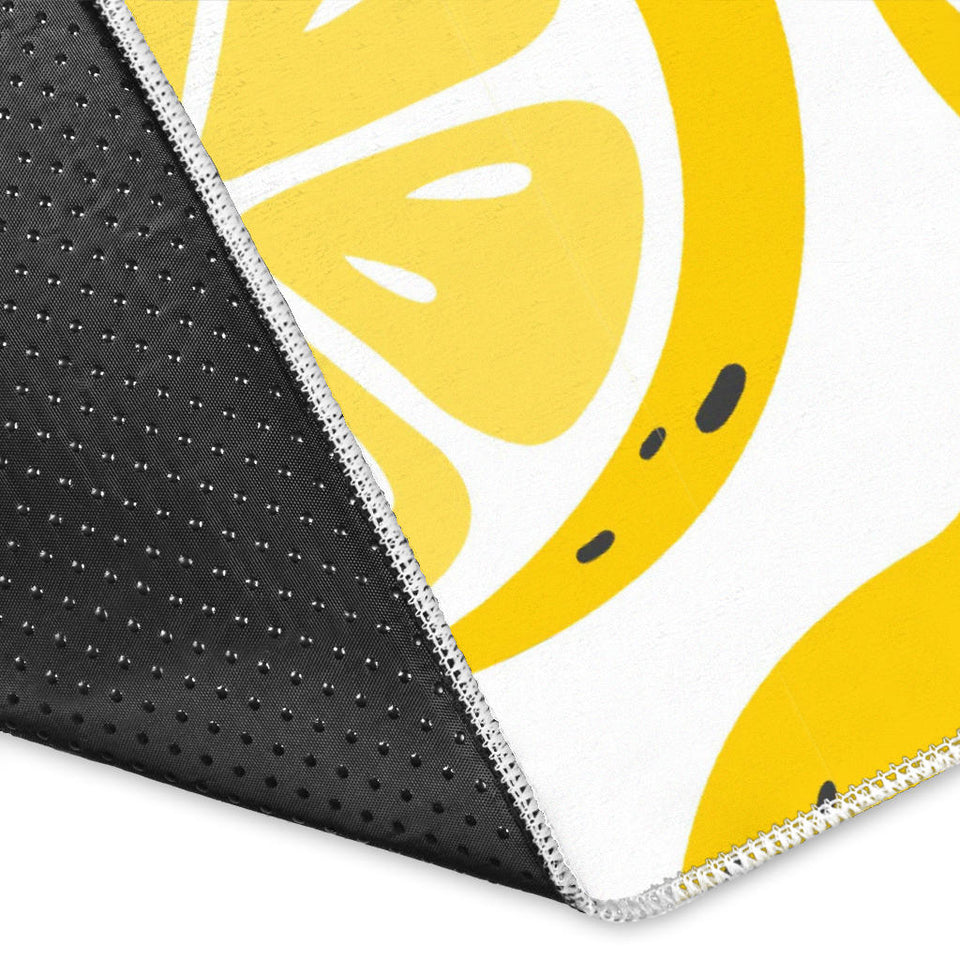 Lemon Design Pattern Area Rug