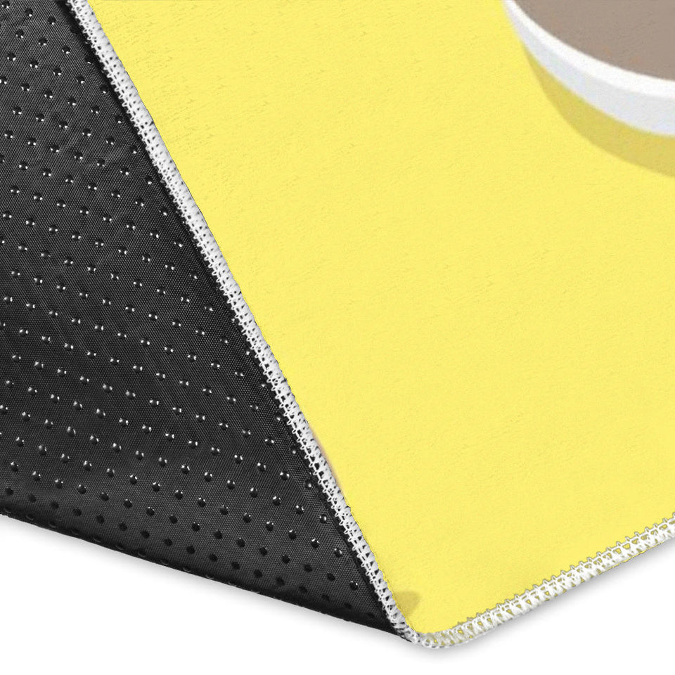 Cute Hamster Pattern Area Rug