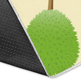 Durian Pattern Area Rug