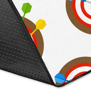 Darts Pattern Print Design 04 Area Rug