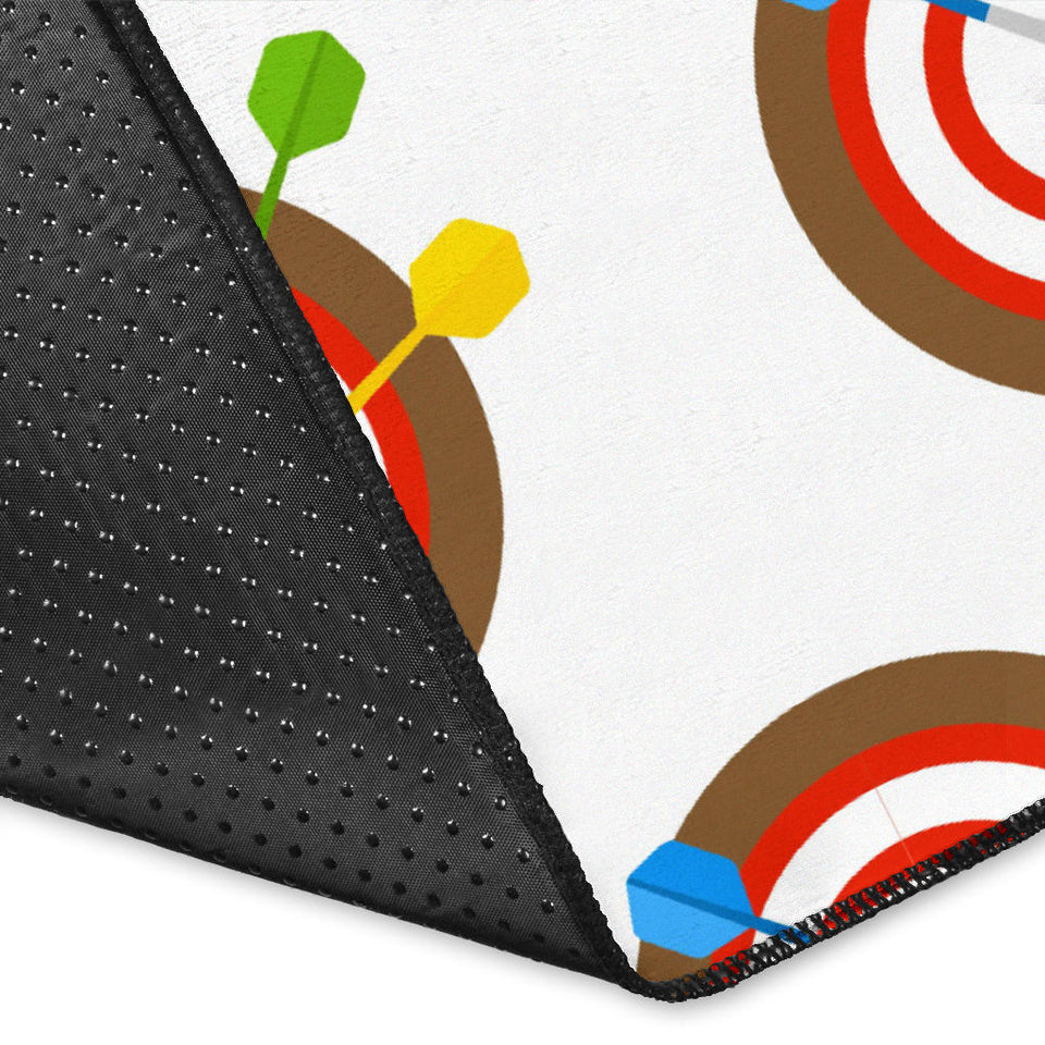 Darts Pattern Print Design 04 Area Rug