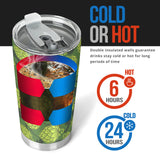 Hop Pattern Hop Cone Background Tumbler