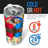 Colorful Ice Cream Pattern Tumbler