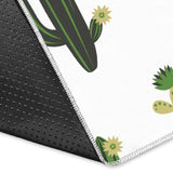Cute Cactus Pattern Area Rug