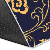 Gold Dragon Pattern Area Rug