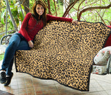 Leopard Skin Print Premium Quilt