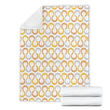 Horseshoes Pattern Print Design 03 Premium Blanket