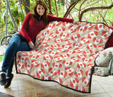 Canada Pattern Print Design 01 Premium Quilt