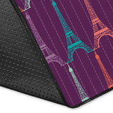 Eiffel Tower Pattern Print Design 05 Area Rug