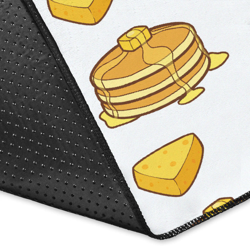 Pancake Pattern Print Design 03 Area Rug