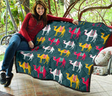 Camel Pattern Premium Quilt