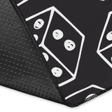 Dice Pattern Print Design 01 Area Rug