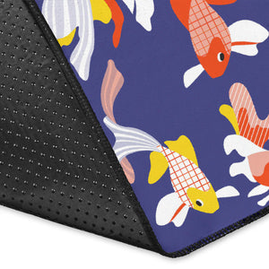 Goldfish Pattern Print Design 04 Area Rug