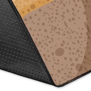 Bread Toast Pattern Print Design 04 Area Rug