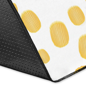 Potato Chips Pattern Print Design 03 Area Rug