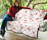Sushi Pattern Premium Quilt
