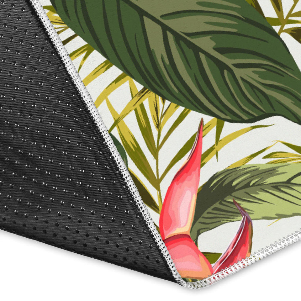 Heliconia Pattern Area Rug