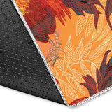 Red Rooster Chicken Cock Pattern Area Rug