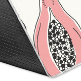 Papaya Pattern Area Rug