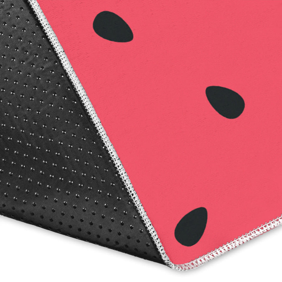 Watermelon Texture Background Area Rug