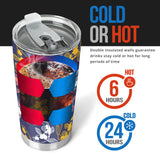 Koi Fish Carp Fish Pattern Tumbler