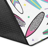 Surfboard Pattern Print Design 04 Area Rug