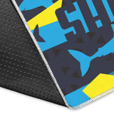 Shark Dangerous Area Rug