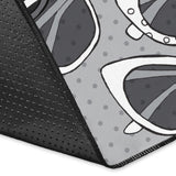Sun Glasses Pattern Print Design 04 Area Rug