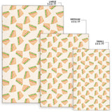 Sandwich Pattern Print Design 01 Area Rug
