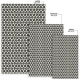 Coffee Bean Abstract Modern Pattern Area Rug