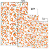 Squirrel Pattern Print Design 05 Area Rug