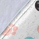 Dog Paws Pattern Print Design 04 Premium Blanket