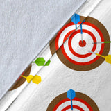 Darts Pattern Print Design 04 Premium Blanket