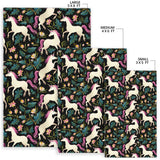 Unicorns Forest Background Area Rug