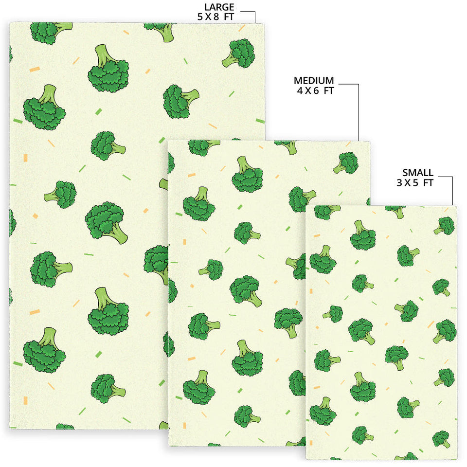 Broccoli Pattern Area Rug