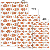 Clown Fish Pattern Print Design 05 Area Rug