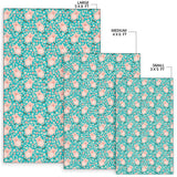 Pig Pattern Print Design 01 Area Rug