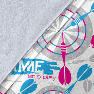 Darts Pattern Print Design 01 Premium Blanket