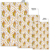 Corn Pattern Print Design 02 Area Rug