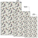 Pigeon Pattern Print Design 04 Area Rug