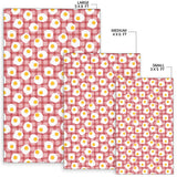 Fried Eggs Pattern Print Design 03 Area Rug