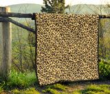 Leopard Skin Print Premium Quilt