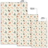 Swallow Pattern Print Design 02 Area Rug