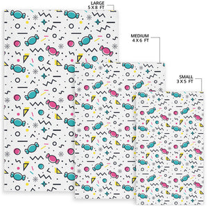 Candy Design Pattern Area Rug