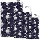 Chihuahua Space Helmet Astronaut Pattern Area Rug