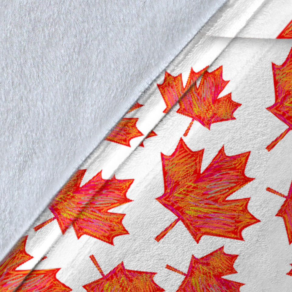 Canada Pattern Print Design 02 Premium Blanket