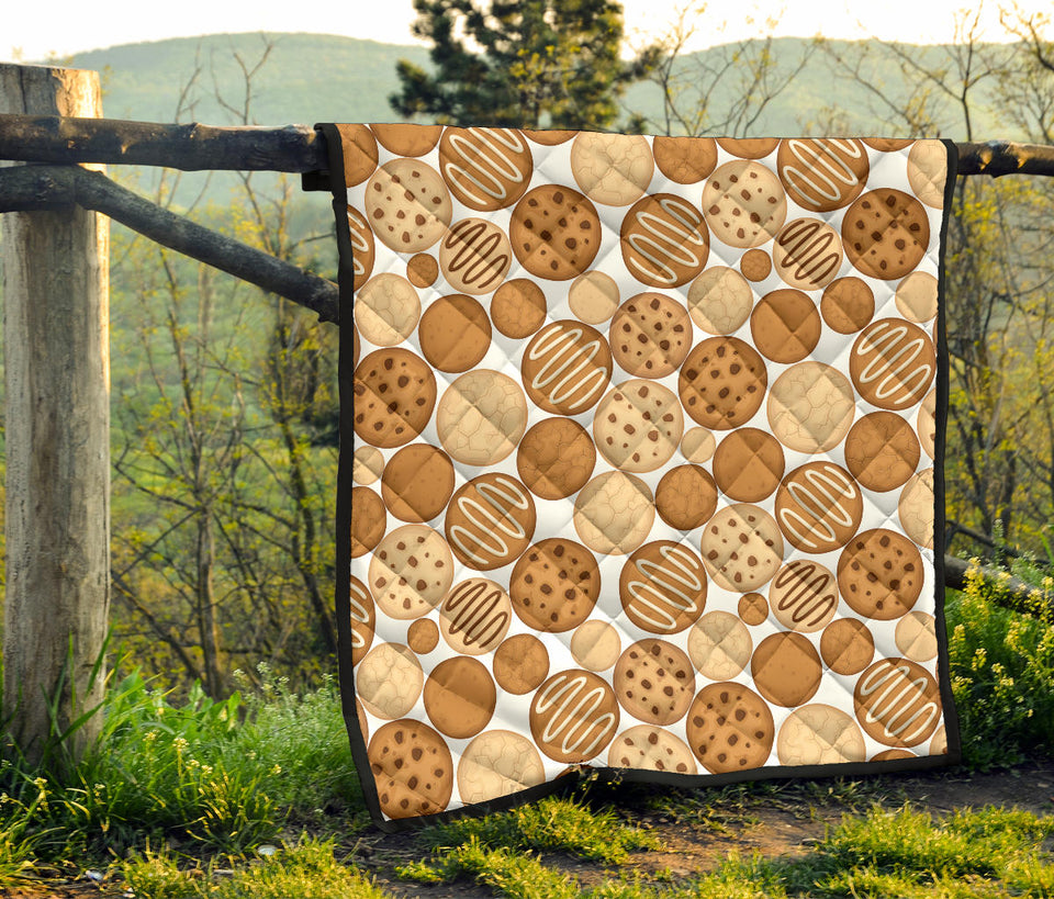 Various Cookie Pattern Premium Quilt