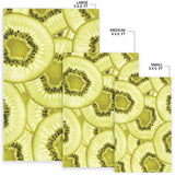 Sliced Kiwi Pattern Area Rug